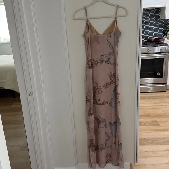 Tiger Mist Julianna Maxi Dress Collage Cranes | M - Picture 5 of 10